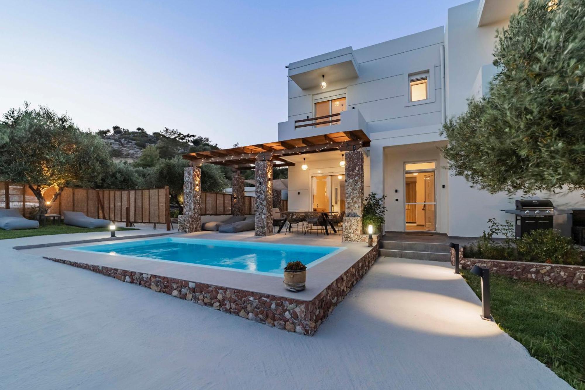Villa Tranquila Rhodes Psinthos Zewnętrze zdjęcie